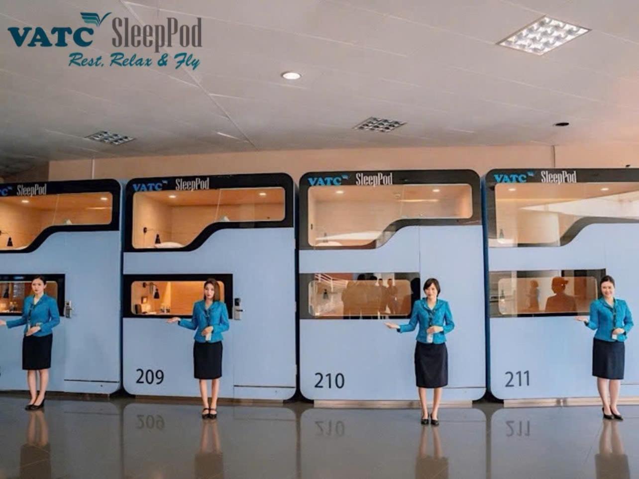 Hotel Vatc Sleep Pod Terminal 1 Noi Bai Exteriér fotografie