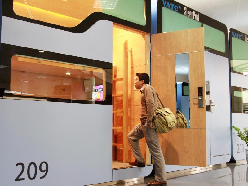 Hotel Vatc Sleep Pod Terminal 1 Noi Bai Exteriér fotografie