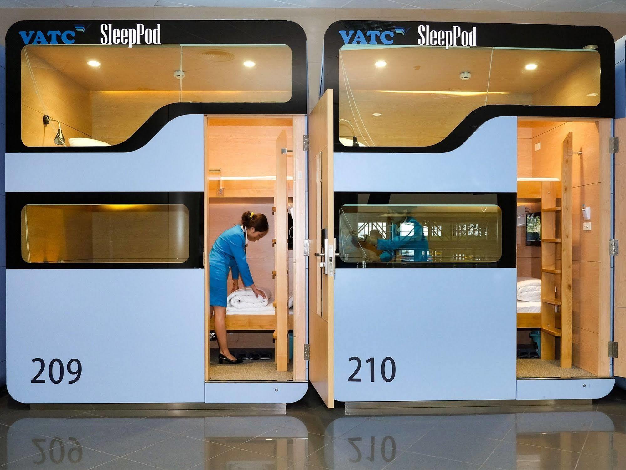 Hotel Vatc Sleep Pod Terminal 1 Noi Bai Exteriér fotografie